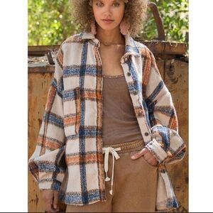 The COURTNEY Plaid Shacket